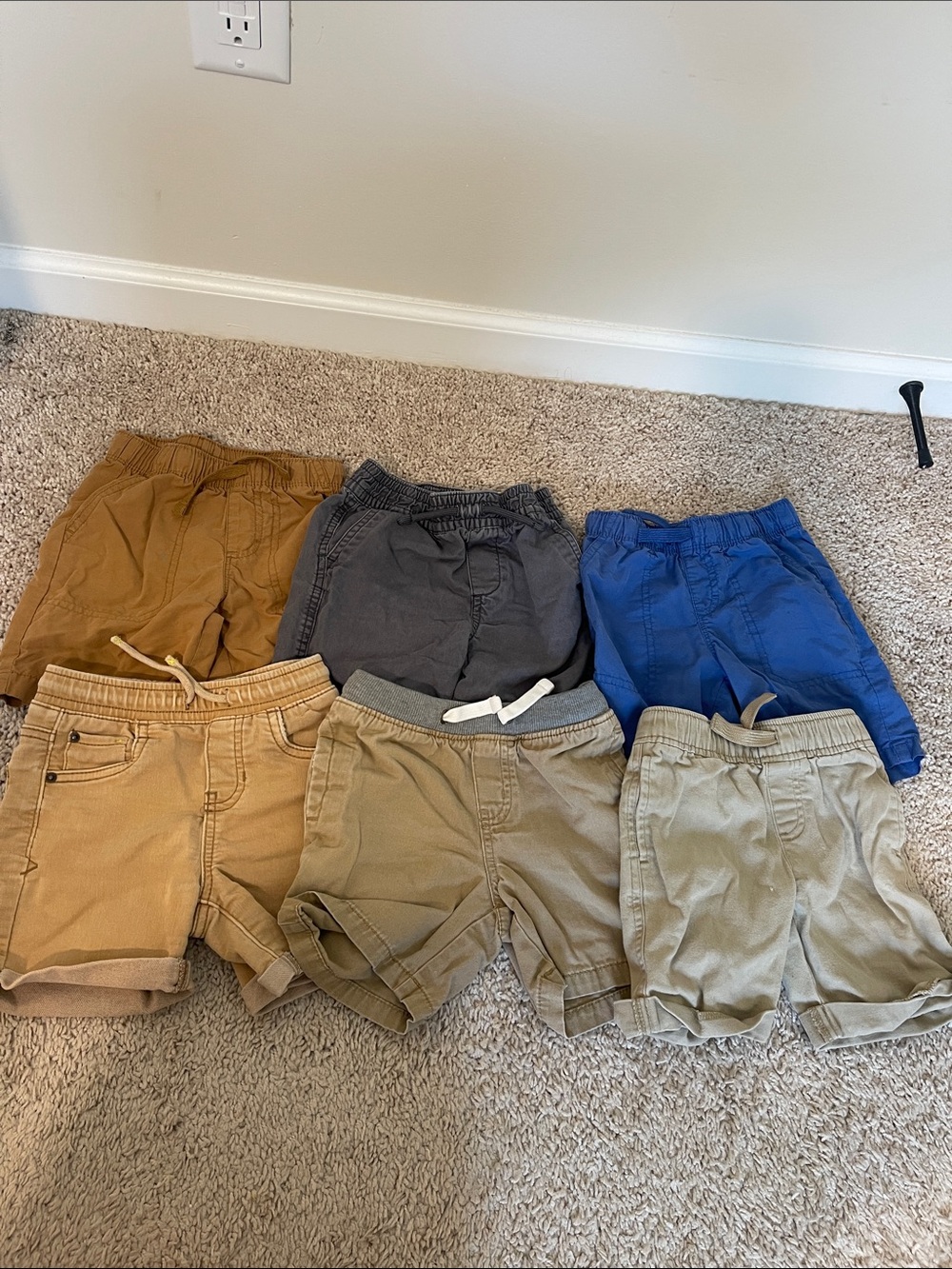 3t boys shorts bundle - 6 pairs!